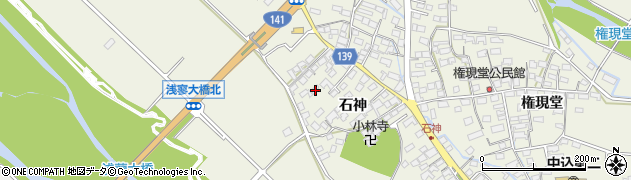 長野県佐久市中込石神627周辺の地図