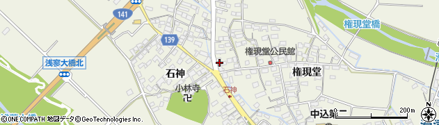 長野県佐久市中込石神558周辺の地図