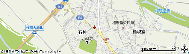 長野県佐久市中込石神594周辺の地図