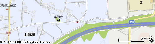 群馬県富岡市上高瀬1738周辺の地図