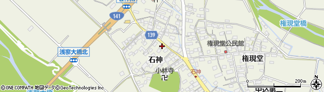 長野県佐久市中込石神632周辺の地図