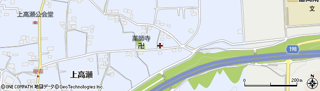 群馬県富岡市上高瀬1682周辺の地図