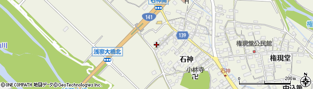 長野県佐久市中込石神615周辺の地図