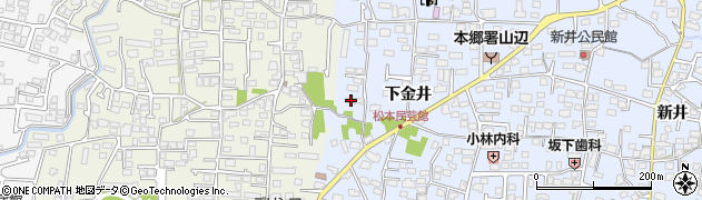 長野県松本市里山辺下金井1370周辺の地図