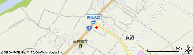 栃木県下都賀郡野木町友沼874周辺の地図