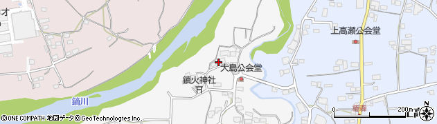 群馬県富岡市大島55周辺の地図