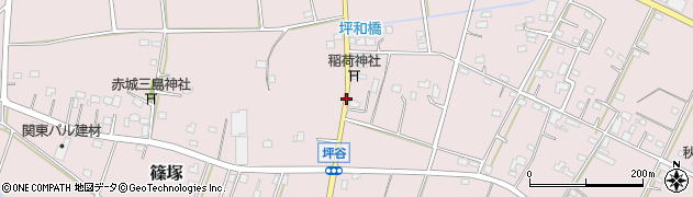 篠塚稲荷神社周辺の地図