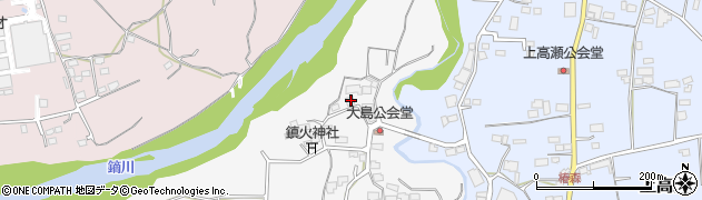 群馬県富岡市大島39周辺の地図