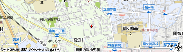 ねこの病院周辺の地図