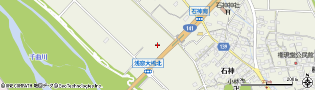 長野県佐久市中込石神周辺の地図