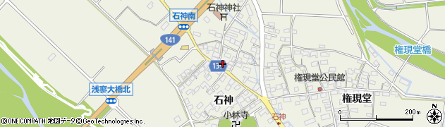 長野県佐久市中込石神605周辺の地図