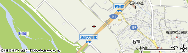 長野県佐久市中込（石神）周辺の地図