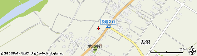 栃木県下都賀郡野木町友沼1024周辺の地図