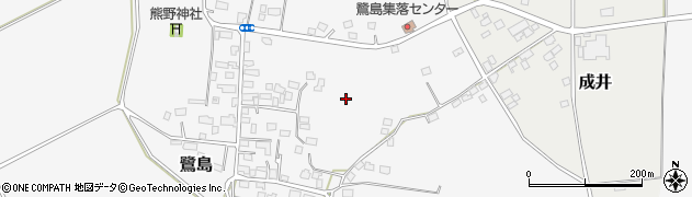 茨城県筑西市鷺島周辺の地図