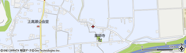 群馬県富岡市上高瀬1672周辺の地図