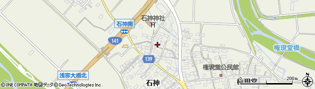 長野県佐久市中込石神584周辺の地図
