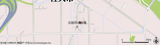 長野県佐久市桜井北桜井834周辺の地図