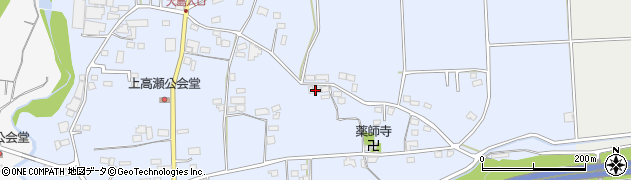 群馬県富岡市上高瀬573周辺の地図