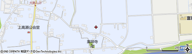 群馬県富岡市上高瀬1658-3周辺の地図
