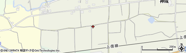 群馬県富岡市神成585周辺の地図