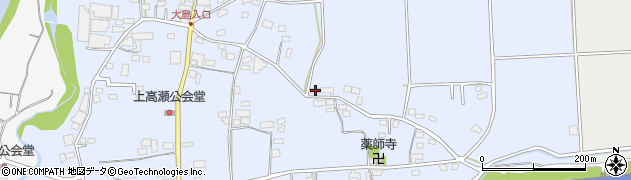 群馬県富岡市上高瀬1669周辺の地図