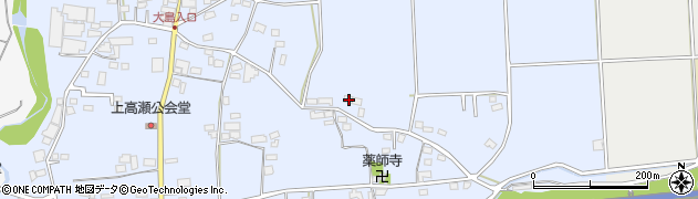 群馬県富岡市上高瀬1664周辺の地図