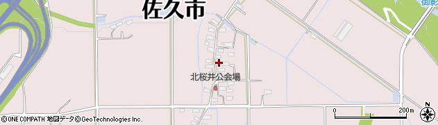長野県佐久市桜井北桜井838周辺の地図