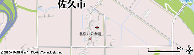 長野県佐久市桜井北桜井845周辺の地図
