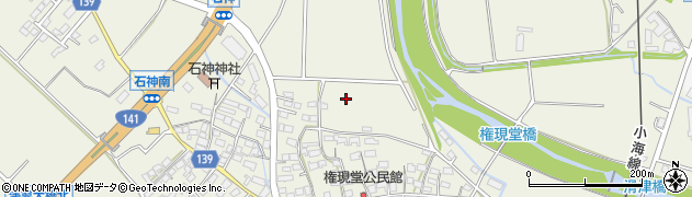 長野県佐久市中込権現堂周辺の地図