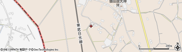 栃木県栃木市藤岡町藤岡2843周辺の地図