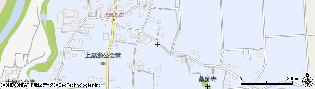 群馬県富岡市上高瀬606周辺の地図