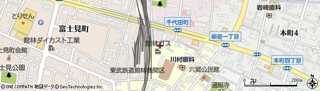 館林ガス株式会社周辺の地図