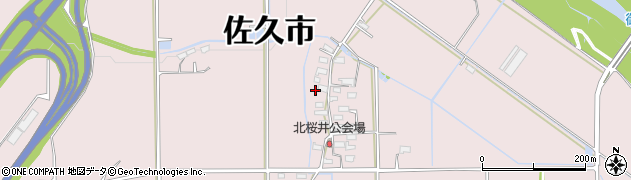 長野県佐久市桜井北桜井825周辺の地図