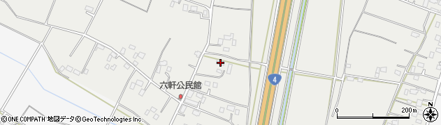 栃木県小山市東野田456周辺の地図