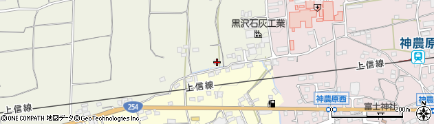 群馬県富岡市神成59周辺の地図