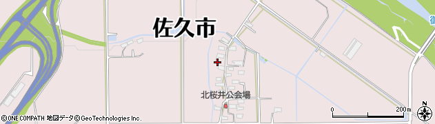 長野県佐久市桜井北桜井824周辺の地図