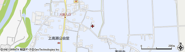 群馬県富岡市上高瀬610周辺の地図