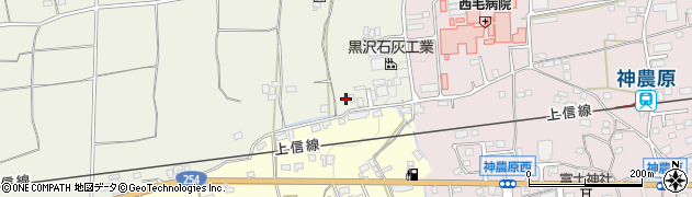 群馬県富岡市神成4周辺の地図