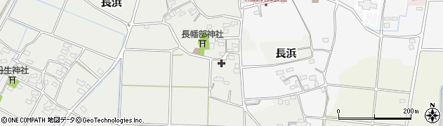 埼玉県児玉郡上里町長浜1374周辺の地図