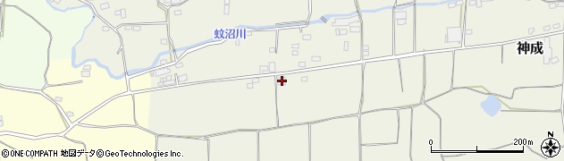 群馬県富岡市神成675周辺の地図