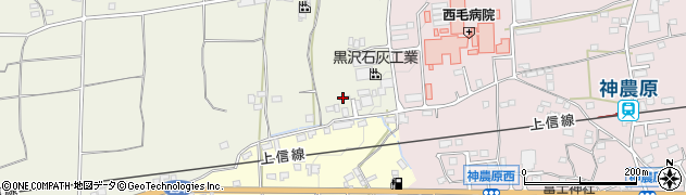 群馬県富岡市神成6周辺の地図
