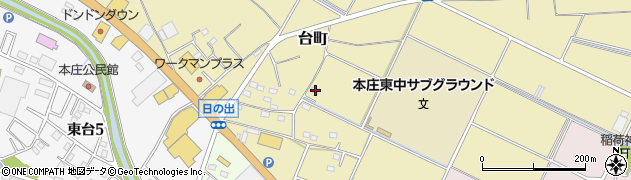 埼玉県本庄市823-2周辺の地図