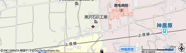 群馬県富岡市神成7周辺の地図