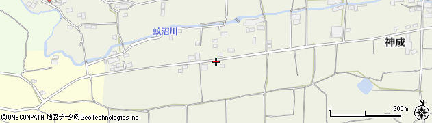 群馬県富岡市神成676周辺の地図