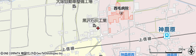 群馬県富岡市神成8周辺の地図