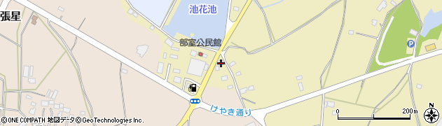 茨城県小美玉市部室1167周辺の地図