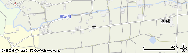 群馬県富岡市神成707周辺の地図