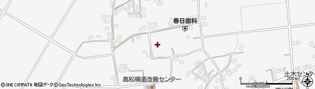 長野県松本市島内高松周辺の地図