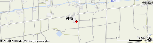 群馬県富岡市神成310周辺の地図
