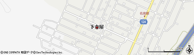 福井県あわら市下金屋周辺の地図